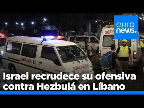 Israel recrudece su ofensiva contra Hezbulá en Líbano dejando más de 490 muertos