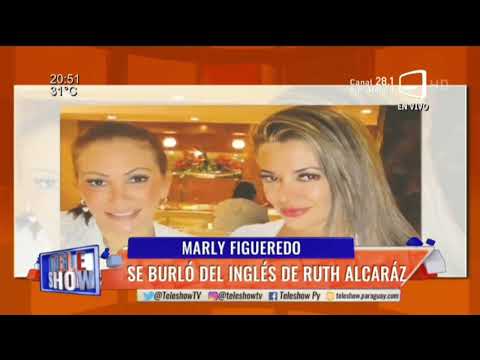 Marly Figueredo se burló del inglés de Ruth Alcaráz