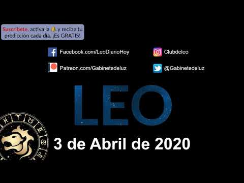 Horóscopo Diario - Leo - 3 de Abril de 2020