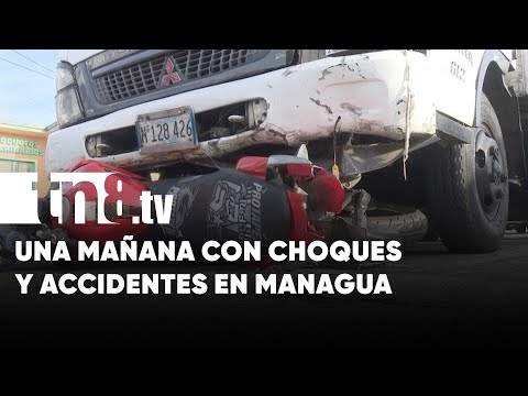 Mañana de choques en Managua: Carretera a Masaya y 7 Sur
