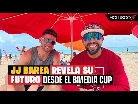 JJ Barea revela su futuro con el deporte, mientras compite en el BMEDIA Beach Tennis Cup