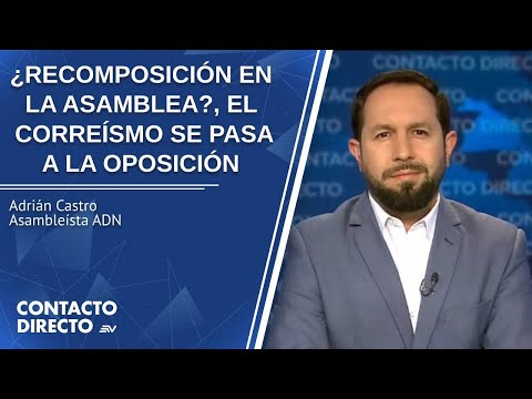 Entrevista con Adrián Castro - Asambleísta ADN | Contacto Directo | Ecuavisa