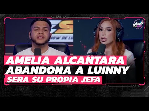 Amelia Alcantara se va de donde Luinny Corporan / SE CREA SU PROPIO PROGRAMA