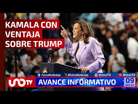 KAMALA CON LIGERA VENTAJA SOBRE TRUMP Y EDMUNDO GONZÁLEZ AL EXILIO