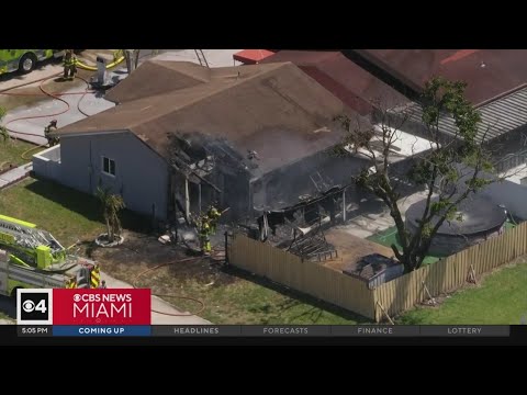 Family displaced by Miami Gardens house fire, pet dies in blaze