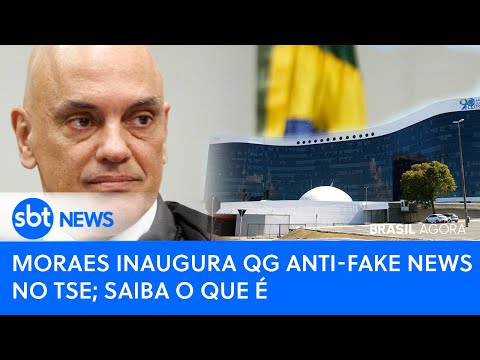 Ao vivo: Moraes inaugura QG anti-fake news no TSE; saiba o que é