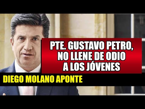 PRESIDENTE GUSTAVO PETRO, NO LLENE DE ODIO A LOS JÓVENES