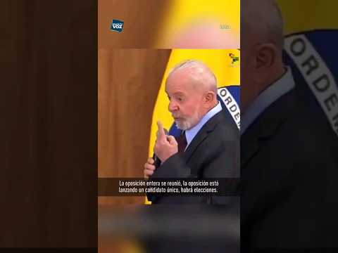 Lula Da Silva reconoce al verdadero candidato a las presidenciales de la oposición