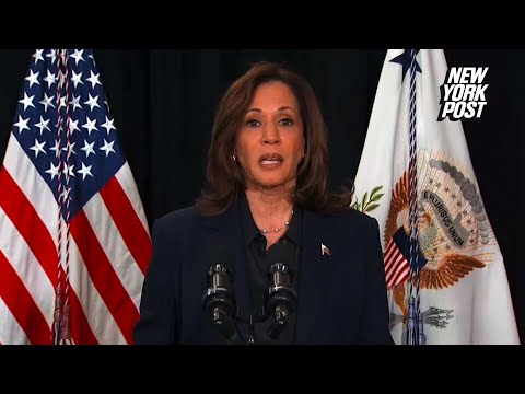 Kamala Harris delivers remarks on the death of Hamas leader Yahya Sinwar