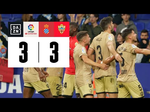 RCD Espanyol vs UD Almería (3-3) | Resumen y goles | Highlights LaLiga Santander