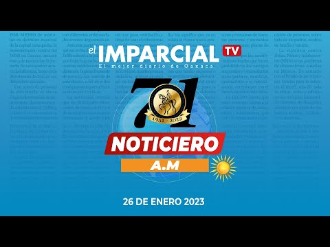 Noticiero AM Jueves 26 de enero de 2023