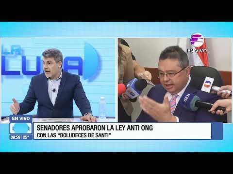 Senadores aprobaron la ley anti ONG con las boludeces que pidió Santi