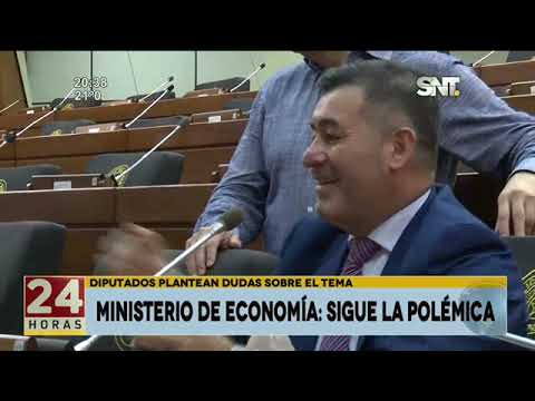 Ministerio de Economía es cuestionado por la oposición de la Cámara Baja