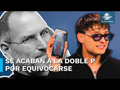 Peso Pluma envi?a peticio?n para Steve Jobs… ¡No sabi?a que ya murio?!