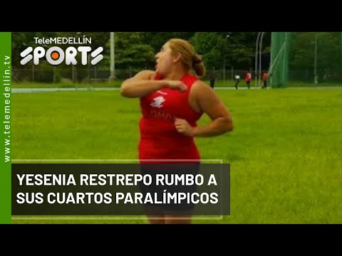 Yesenia Restrepo rumbo a sus cuartos Paralímpicos - Telemedellín