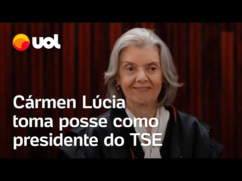 Cármen Lúcia toma posse como presidente do TSE com presença de Lula, Lira e Pacheco; assista ao vivo