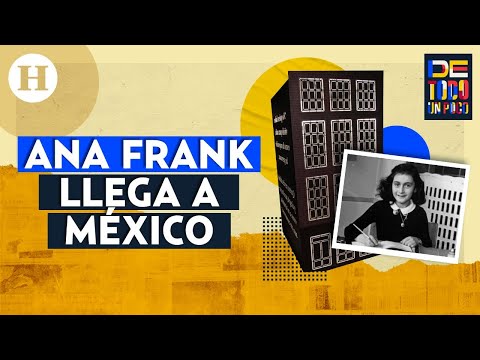 Ana Frank y sus memorias de esperanza en el Museo Memoria y Tolerancia en la CDMX