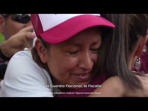 Claudia Sheinbaum Pardo en San Francisco del Rincón Guanajuato México