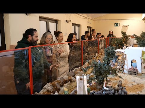 Ayer tarde noche abría sus puertas el Belén bíblico ‘Santa Ángela’ en Jerez de los Caballeros