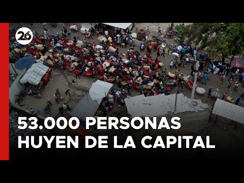 HAITÍ | La violencia obigó a más de 50.000 personas huir de Puerto Príncipe