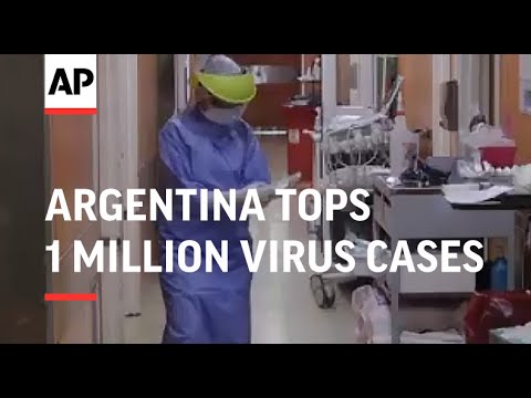 ONLY ON AP Argentina tops 1 million virus cases