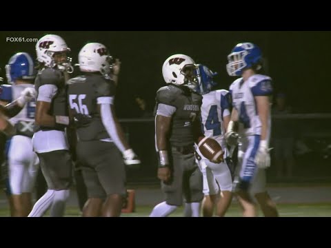 Windsor High School beats Darien High School in Friday night football thriller