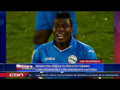 Migración apresa futbolista cubano confundiéndolo con inmigrante haitiano