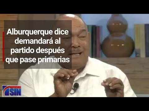 Entrevista a precandidato presidencial PRM, Ramón Alburquerque