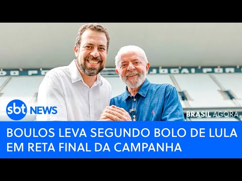 BRASIL AGORA: BOULOS LEVA SEGUNDO BOLO DE LULA EM RETA FINAL DA CAMPANHA