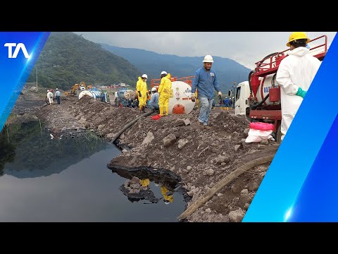 El derrame de petróleo del OCP llegó al río Coca
