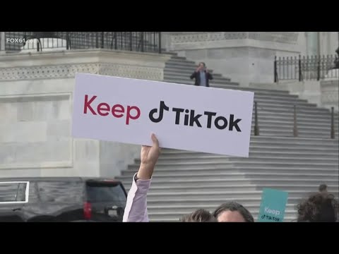 TikTok tries to block a law that would force a sale or ban the app in the U.S.