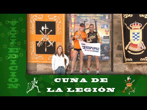 Los premiados de la carrera de 20 km. de la 'VIII Cuna de la Legión'