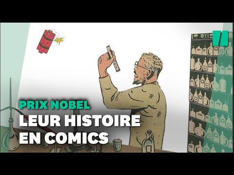 Les prix Nobel racontés en comics