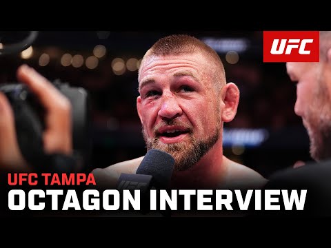 Dustin Jacoby Octagon Interview | UFC Tampa