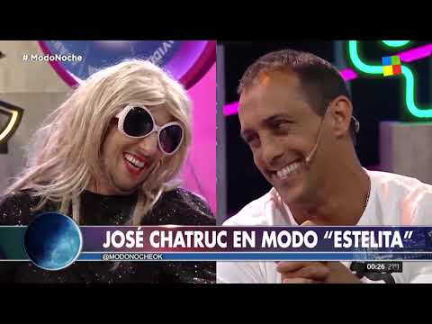 Modo Noche: La entrevista de Estelita a José Chatruc que terminó....¡con penales!