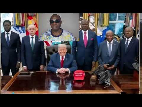 Ultimate Humiliation: 5 African Presidents Stand Behind Their Die* Trump Who Is Wrong