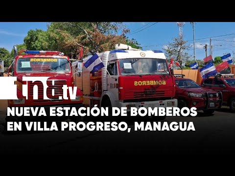 Villa Progreso Inaugura su Estación de Bomberos 208