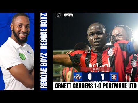 Reggae Boy Fabian Reid Takes Arnett Gardens FC Into The Jamaica Premier League Semifinals