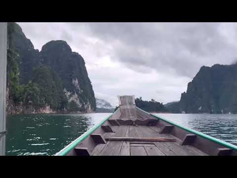 Vlogนั่งเรือชิวชิวในอ่างเก็บน