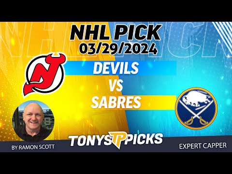 New Jersey Devils vs. Buffalo Sabres  3/29/2024 FREE NHL Picks and Predictions by Ramon Scott
