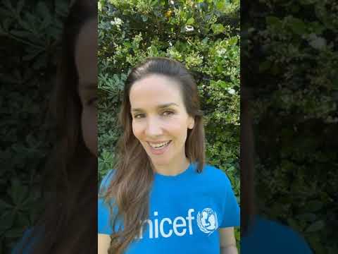 Natalia Oreiro para la nueva campaña de Unicef y el Fondo Armenia de Argentina