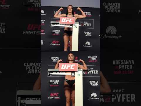 Co-main is locked in and ready to go! #ufcseattle