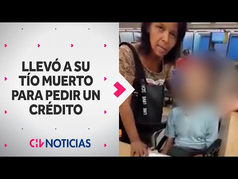 MACABRO VIDEO | Mujer llevó a su tío muerto a pedir crédito bancario en Brasil: Fue detenida