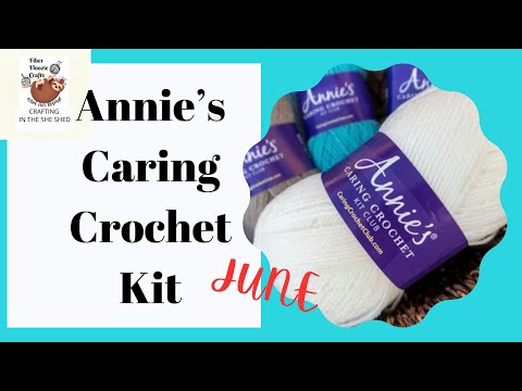 Annie’s June 2023 Caring Crochet Kit  #crochet #anniescrochetkit