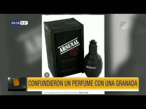 Confundieron un perfume con una granada en Pedro Juan Caballero