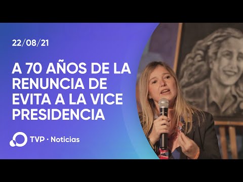 En el museo que lleva su nombre, recordaron el renunciamiento de Evita a 70 años