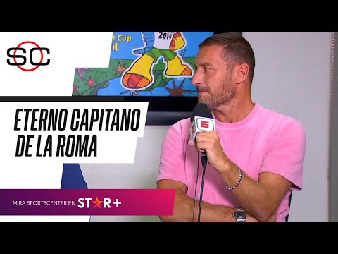 ETERNO #CAPITANO. Francesco #Totti: Era mi #sueño usar solo una #playera