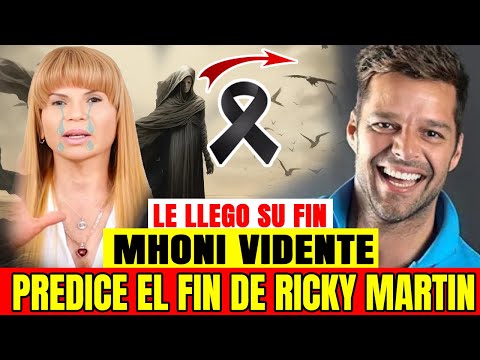 Alerta TODOS  Mhoni Vidente Predice Triste Final Para Ricky Martín hoy  !