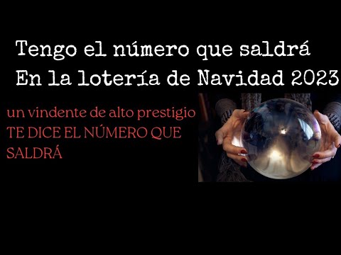 Un vidente destapa el número que saldrá en la lotería de Navidad 2023