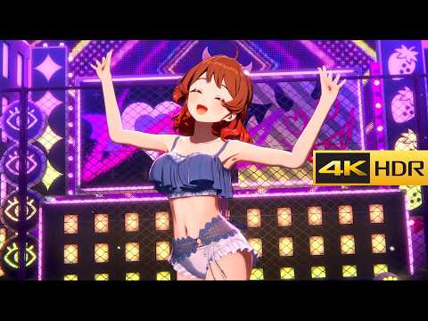 4K HDR (水着小悪魔 花海佑芽 SSR) 「Agitato」【学マス/学園アイドルマスタ/Gakuen idolm@ster MV】